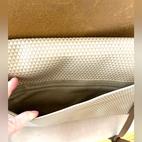 Vintage 80s Liz Claiborne Convertible Clutch Handbag - Picture 10 of 12